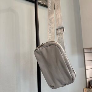 lululemon athletica Light Gray Everyday Crossbody Bag